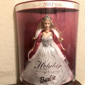 NNRFB Vintage 2001 Holiday Celebration Barbie